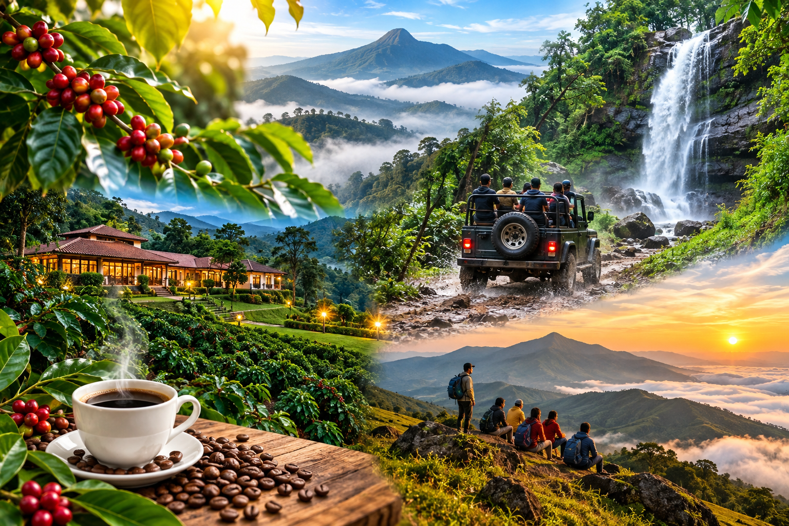 ESCAPE TO THE COFFEE LAND!