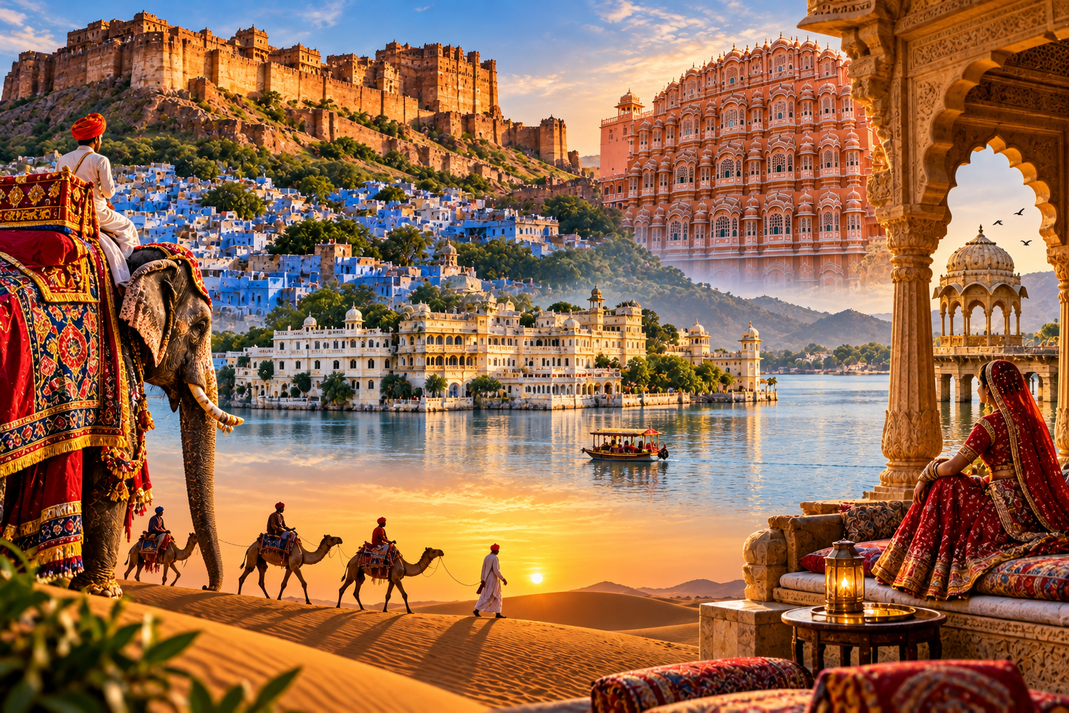 Royal Rajasthan: 10-Day Grand Heritage & Desert Circuit