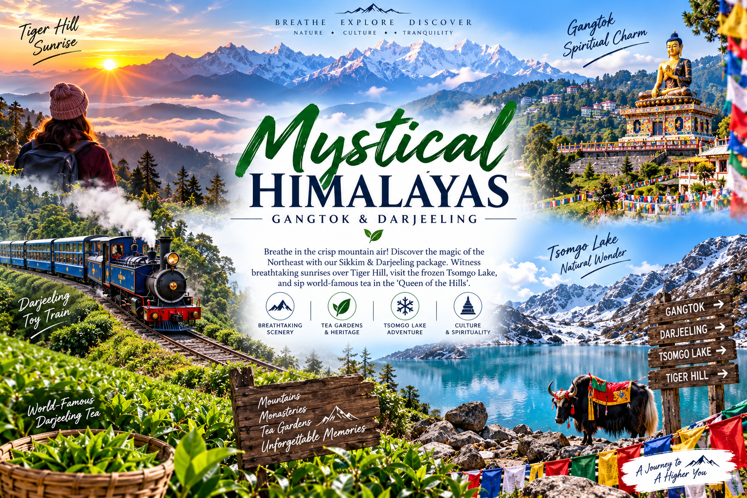 Mystical Himalayas: Gangtok & Darjeeling